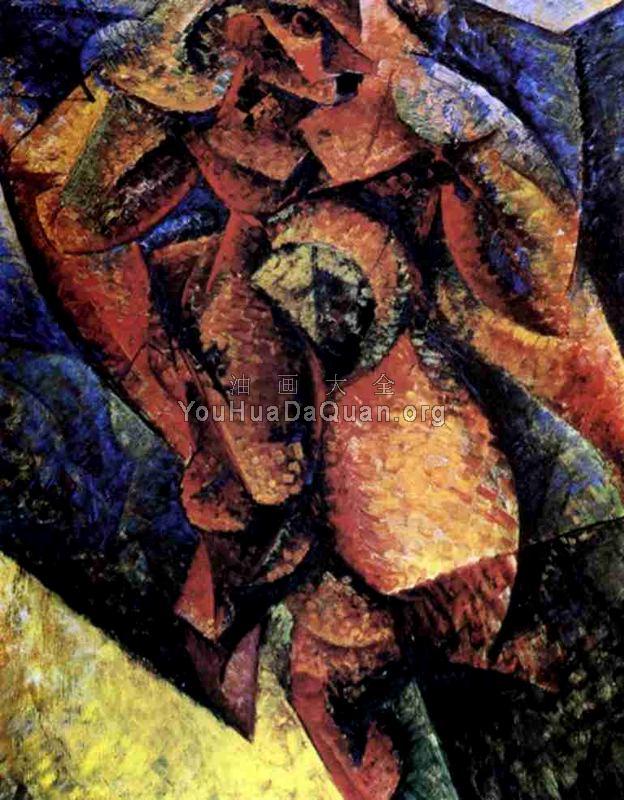 Dynamism of a Human Body - 翁贝托·波丘尼